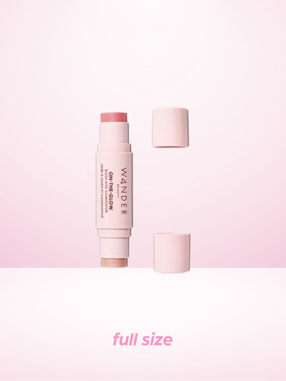 Wander Beauty On-the-Glow Blush and Illuminator - Sienna Sunset